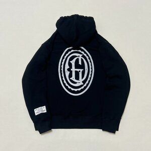 Gallery Dept. Multi Logo Black Hoodies Sweatshirt